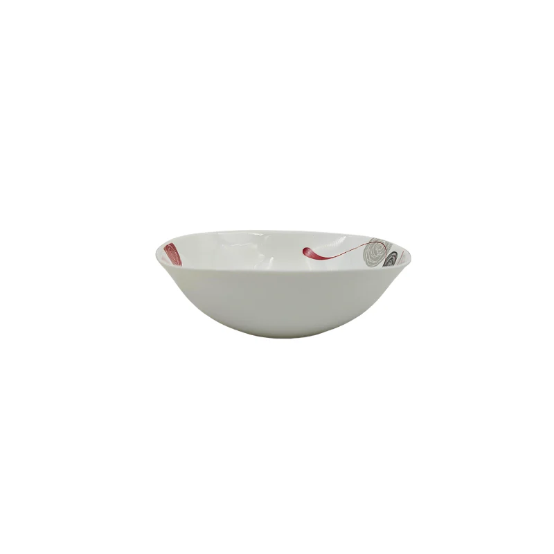 Plato Tazón Cuadrado Lines de 16 cm vidrio opalino iLuminarc LFW65-A961050 - Imagen 2