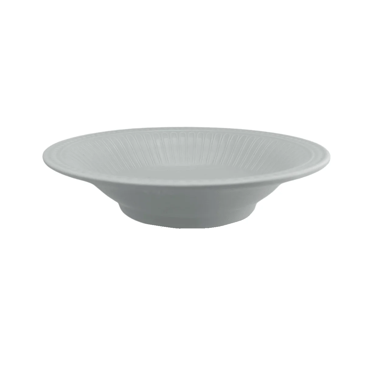 Plato Hondo Sopero 400 ml de Melamina Resistente tipo Plástico Perla Anforama - Imagen 2