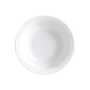 Plato Hondo Sopero de Loza de 21 cm 400 ml Blanco Madrileña Santa Anita