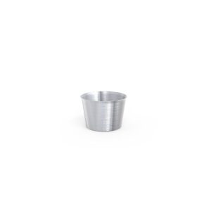 Vaso cónico de aluminio
